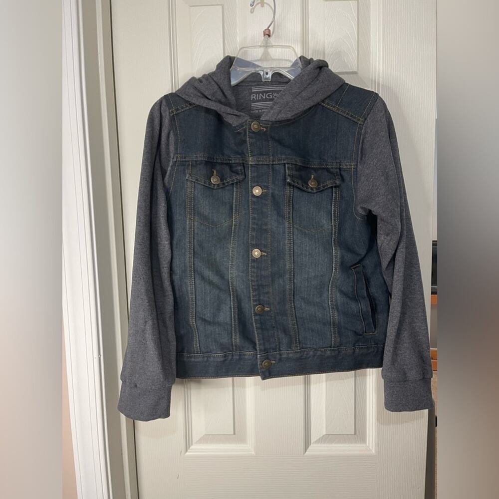 Ring of Fire Boys Denim Jacket Size XL